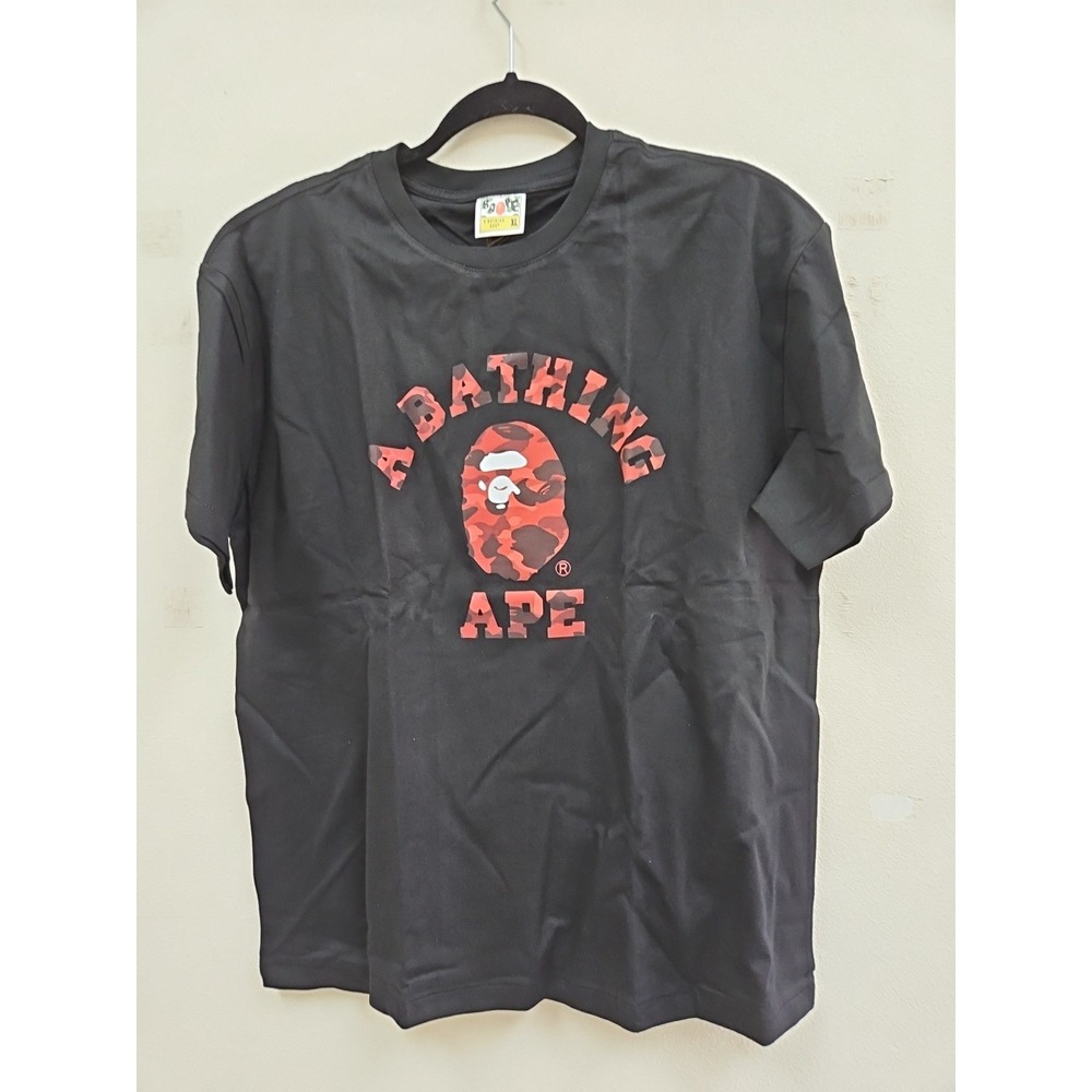 A BATHNIG APE Men's Xl New With Tags Black 1H30110037